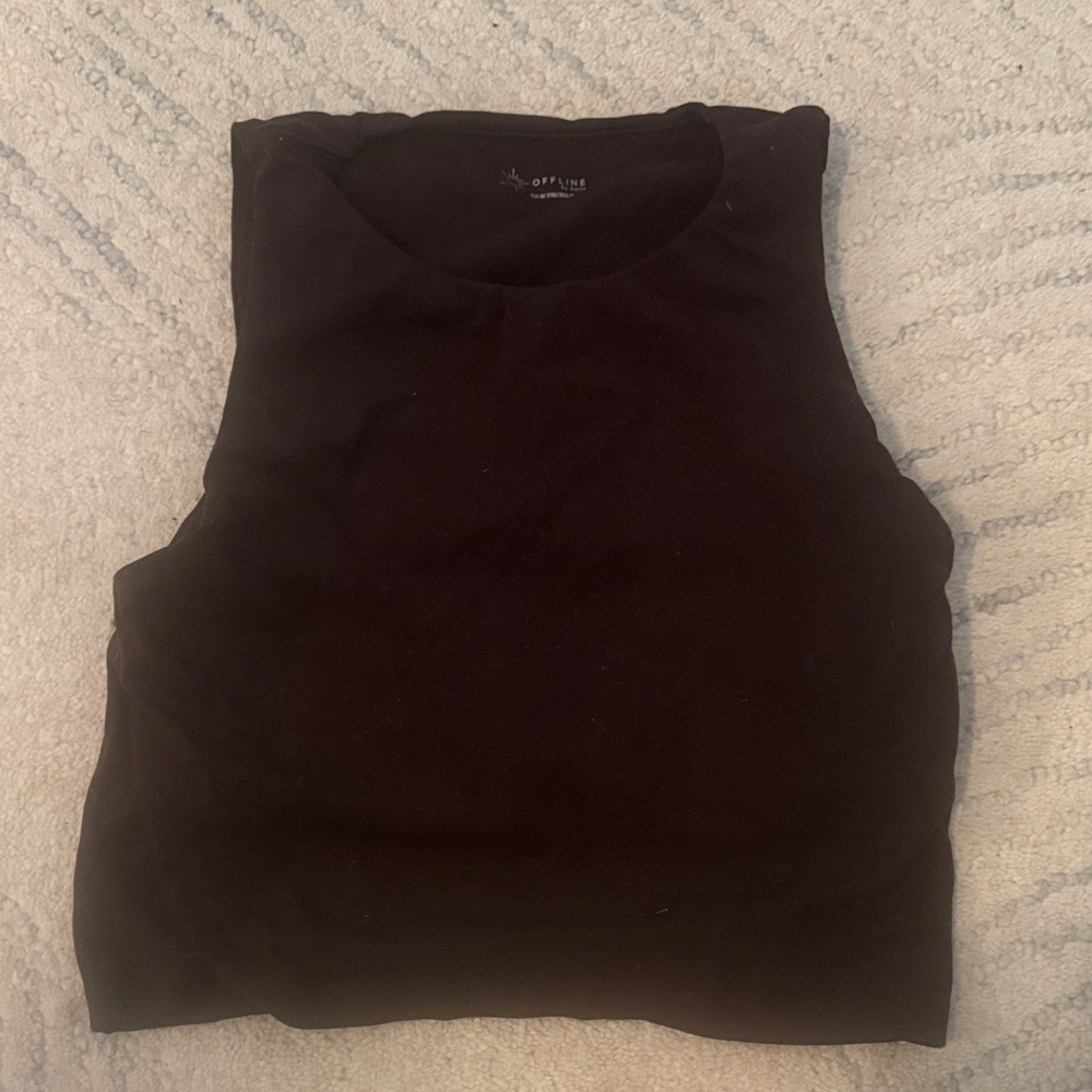 Elegant Black Sleeveless Tank Top